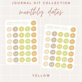 Monthly Date - Journal Kit
