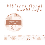 Hibiscus Floral Washi Tape