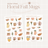Floral Fall Mugs