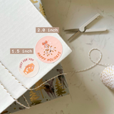 2 INCH - Circle Shaped Gift Label - Various Options