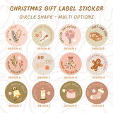 2 INCH - Circle Shaped Gift Label - Various Options