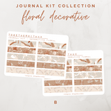 Decorative Floral - Journal Kit
