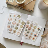 Spring Soft Circles Mini Sticker Sheet - 2 Designs