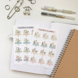 Floral Bandages Sticker Sheet (2 options)