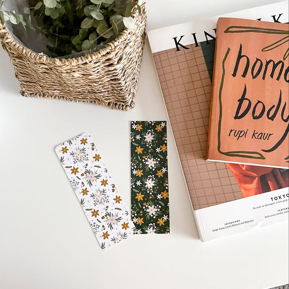 Winter Foliage Bookmark - Double Sided