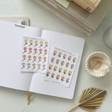 Tulip Deco Mini Sticker Sheet - 2 Designs