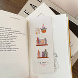 Cozy Bookshelf Bookmark