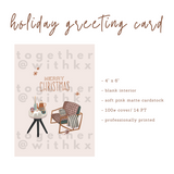 "Have a Cozy Christmas" Holiday Greeting Card