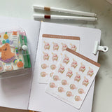 Bear Happy Mail Day, Post Office Planner Sticker Sheet - 2 Designs