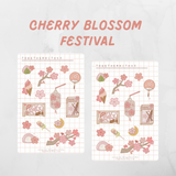 Cherry Blossom Festival Sticker Sheet